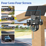 20MP 4-Lens Solar 4G Outdoor Security Camera with 60X Optical Zoom & Auto Tracking thumbnail 9