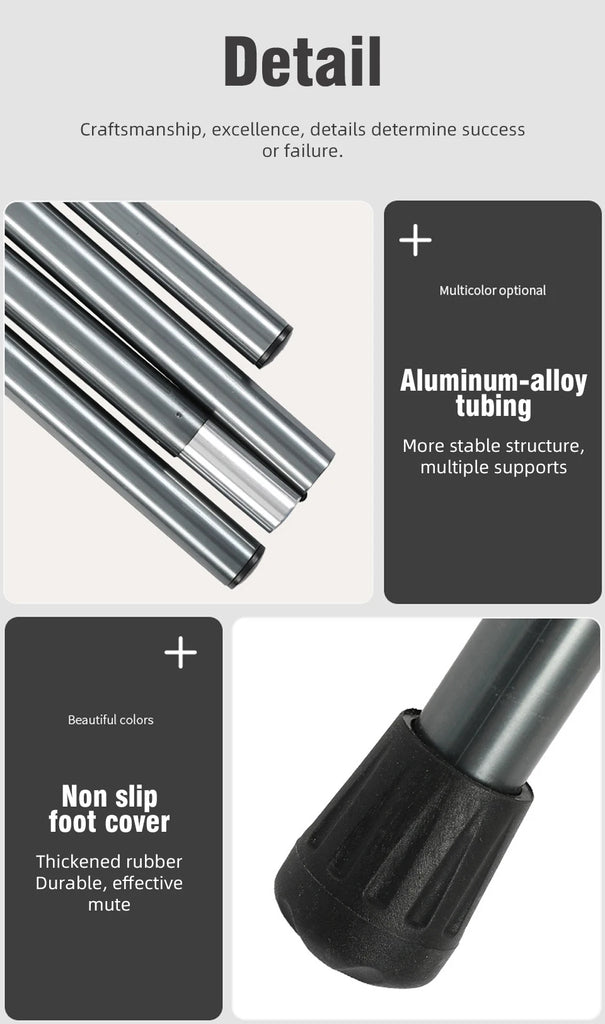 PACOONE Folding Camping Cot – Portable Outdoor Bed for Adults & Kids