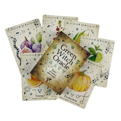 Green Witch Oracle Cards – Fortune-Telling & Divination Deck