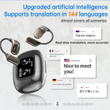 UYUXIO Wireless Real-Time Translation Earbuds with 144 Language Support & LCD Touch Screen thumbnail 8