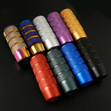LW 95mm Aluminum Anti-Skid Car Gear Shift Knob – Universal Shifter Lever Head with 8mm 10mm 12mm Adapters – 9 Colors thumbnail 12