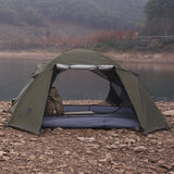 Mobi Garden 3–4 Person Waterproof Camping Tent – Double-Layer, UV & Rain Protection, Lightweight Trekking Shelter thumbnail 4
