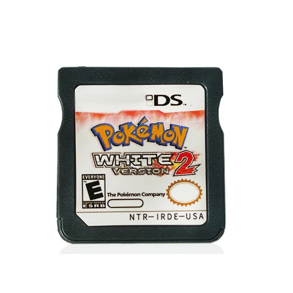 Pokemon Black & White 1+2 Combined Card for DS/NDS/3DS with Box Cassette