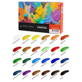 12/18/24 Colors Acrylic Paint Set – 50ml Each, Rich Pigments for Canvas, Wood, Porcelain & DIY Art thumbnail 7
