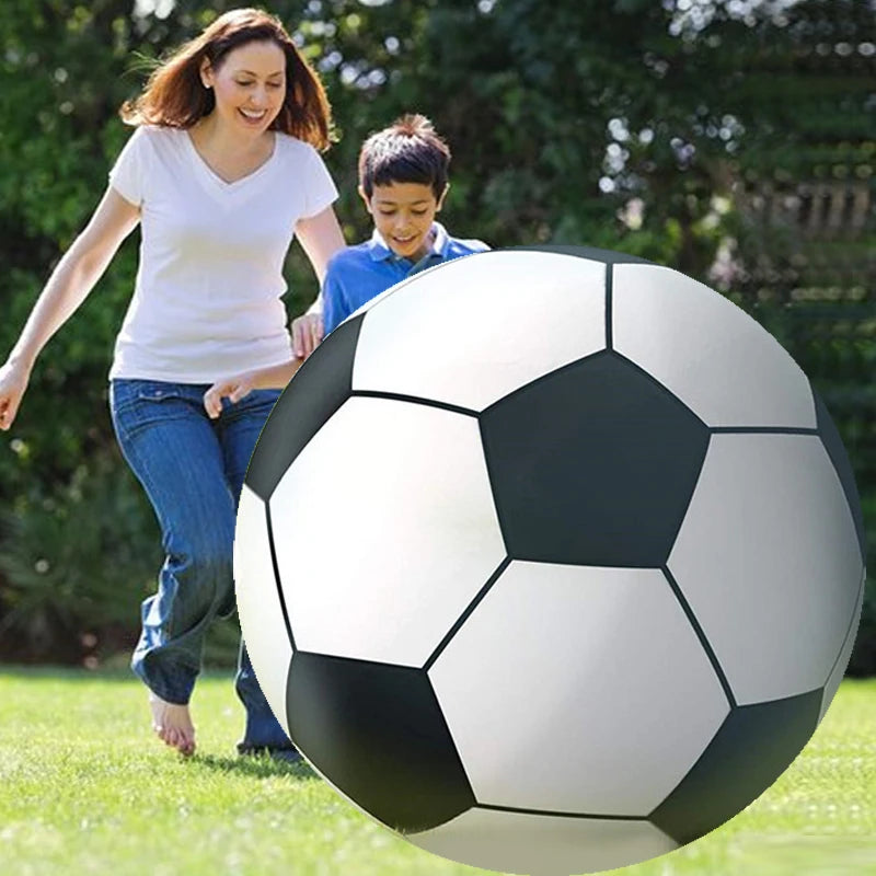 Giant Inflatable Beach Soccer Ball 70–200cm PVC Outdoor Lawn & Beach Sports Toy