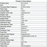 AOTESIER 22-24 Inch All-in-One PC Core i5/i7 Gaming Computer 8/16GB RAM 250GB SSD Full Set with Windows thumbnail 7