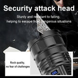 UltraBright™ 1500W Rechargeable LED Flashlight – 6,000M Long Range Tactical Torch (Built-in Power Bank) thumbnail 19