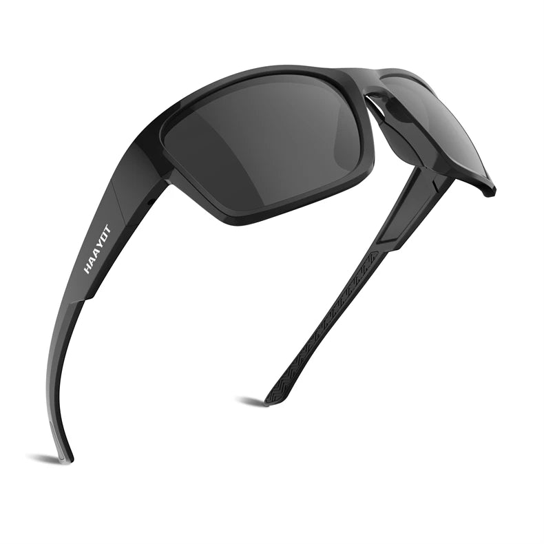 SUUKAA Outdoor Polarized Sports Sunglasses for Men and Women UV400 TR90 Frame Driving Fishing Cycling Glasses