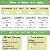 ZENOTTIC Butterfly Polarized Prescription Sunglasses Handmade Acetate Square Optical Shades for Women – Custom Myopia, Hyperopia & Astigmatism Lenses thumbnail 4