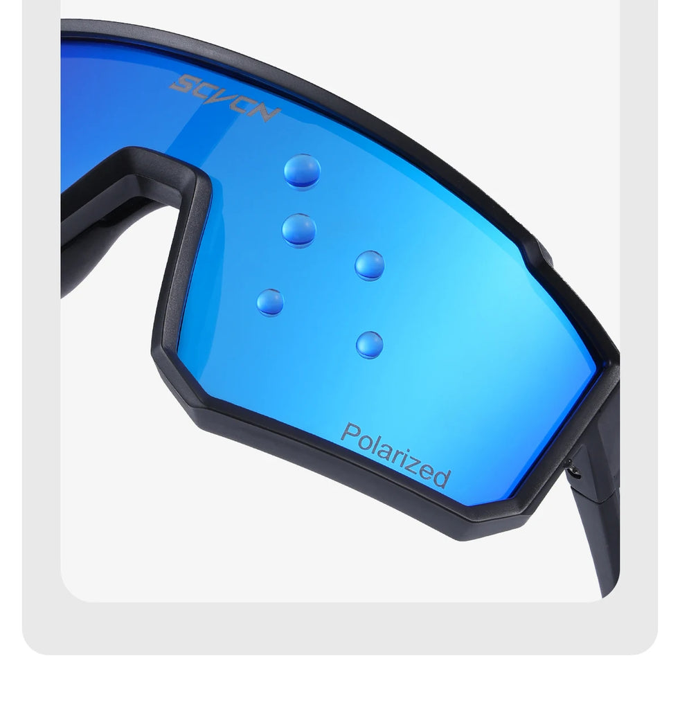 SCVCN Kids Photochromic Cycling Sunglasses UV400 TR90 Lightweight Sports Glasses for Boys and Girls Age 6–14