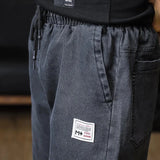 Men’s Plus Size Loose Harem Jeans – Streetwear Cargo Jogger Denim Pants thumbnail 16