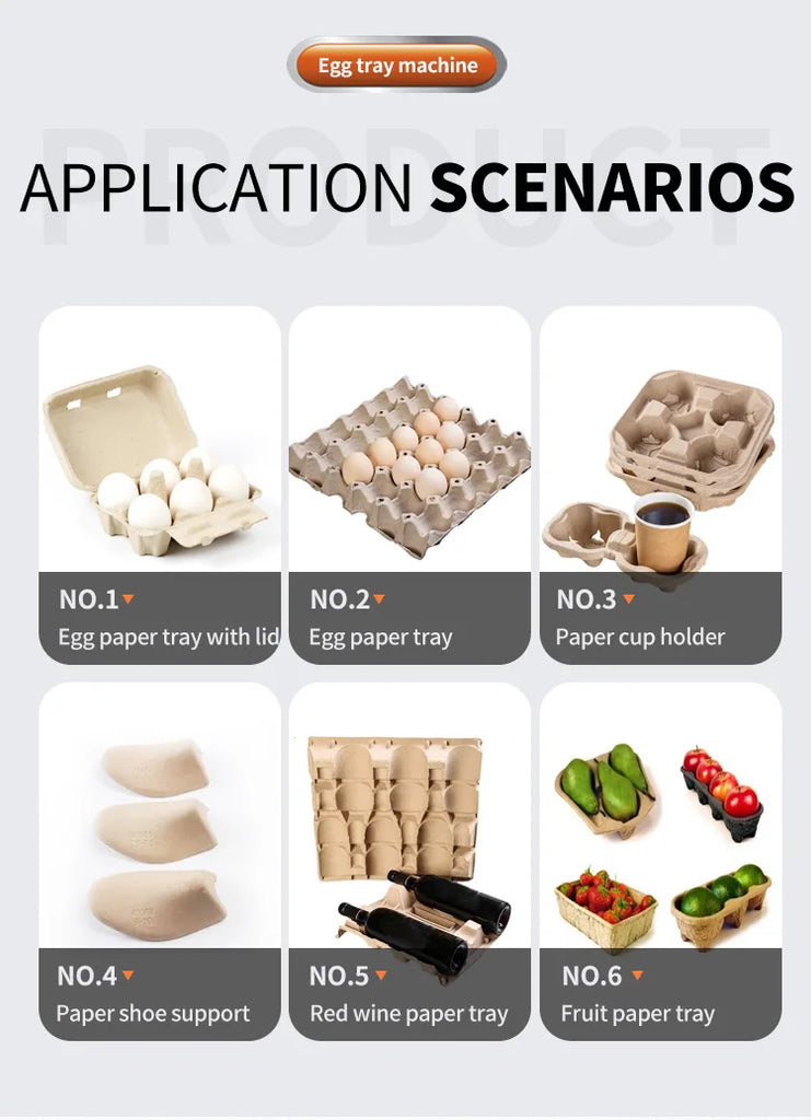 Cost-Effective Automatic Egg Tray Making Machine – Paper Pulp Recycling System for Small and Medium Business