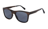 SHINU Handmade Natural Wood Polarized Sunglasses – Ebony, Zebra & Red Sandalwood UV400 Rectangle Frame for Men & Women thumbnail 17