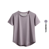 DRUR Women’s Breathable Yoga & Gym T-Shirt – Quick Dry Short Sleeve Workout Top thumbnail 22