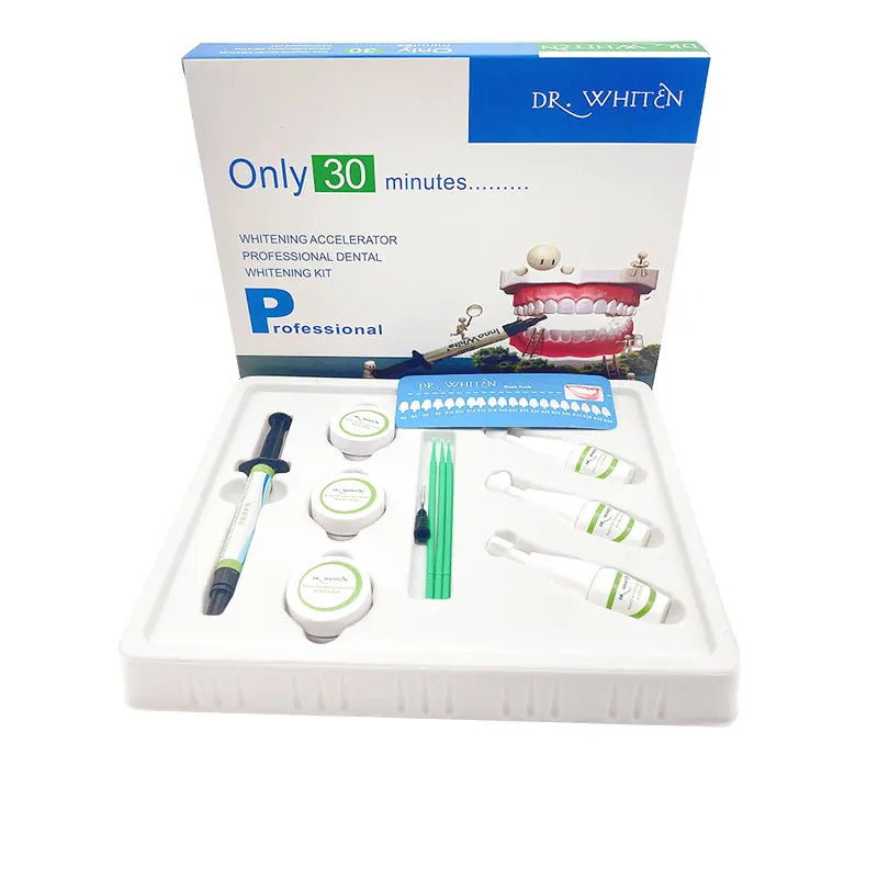 Advanced Teeth Whitening Kit with Nano Gel & Cold Light Whitening System – Professional Oral Care Set