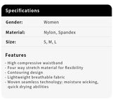 Women’s High-Waist Seamless Yoga Leggings – V-Waist Peach Butt Lifting Fitness Pants thumbnail 7