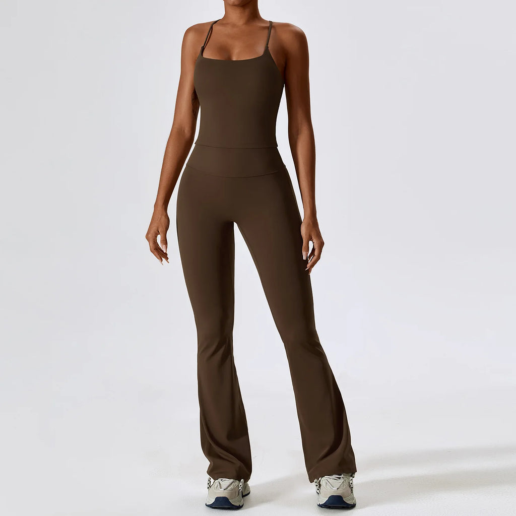 Seamless 2-Piece Women’s Yoga Set – Fitness Leggings & Sports Bra Workout Suit