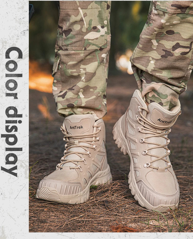 Men’s Outdoor Hiking Shoes – Lightweight, Anti-Slip & Breathable