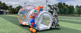 Commercial White Inflatable Bounce House Bouncy Castle 10x10ft with Blower – Kids & Events thumbnail 11