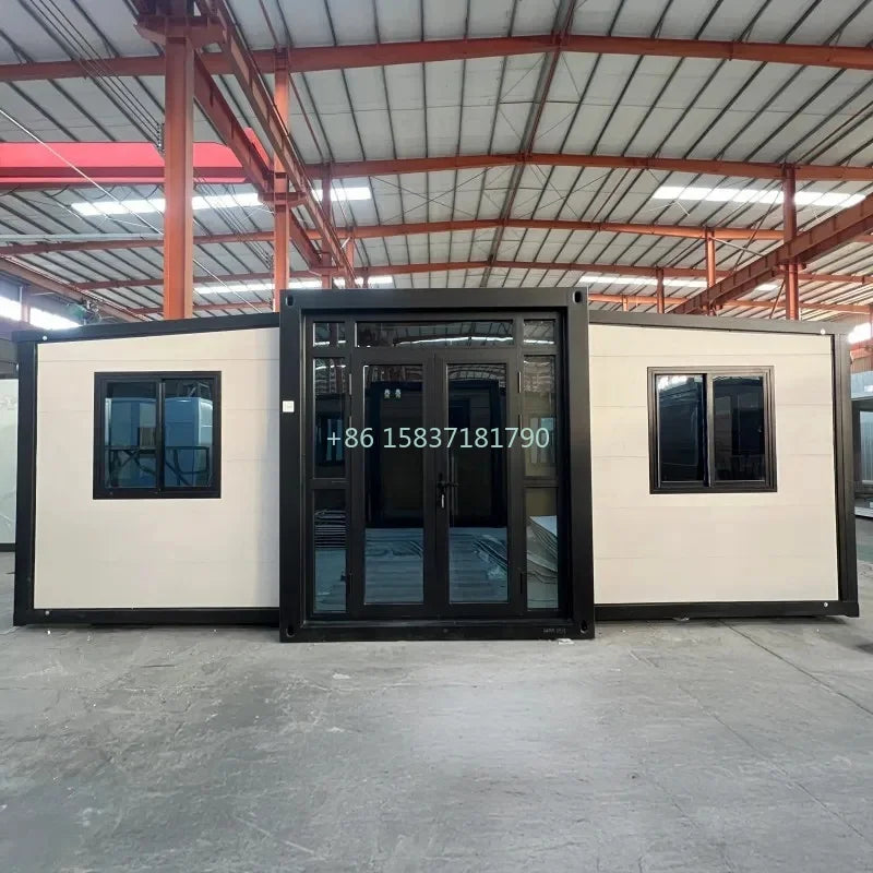 Expandable Folding Container House 20ft & 40ft Prefab Tiny Home Fast Assembly Flat Pack