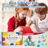 Vremou Kids Bath Bombs with Surprise Inside – 15 Pack Natural Organic Bubble Bath Gift Set thumbnail 6