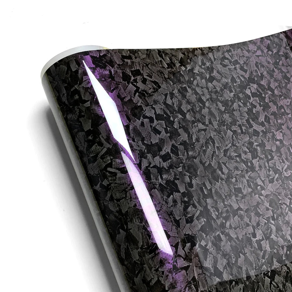 Carbon Fiber Vinyl Wrap Film Waterproof Glossy Self Adhesive Car Sticker Roll 150cm PVC Auto Body Protection Decal