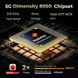 OUKITEL WP30 Pro 5G Rugged Smartphone Android 13 – 24GB + 512GB, Dual Display, 11000mAh, 120W Fast Charge thumbnail 4