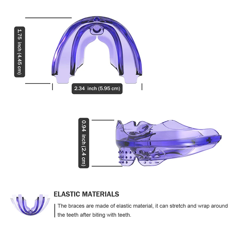 KOHEEL MGM Teeth Straightener with Harmonic Vibration Orthodontic Retainer and Teeth Aligner System – 3 Stage Correction Kit