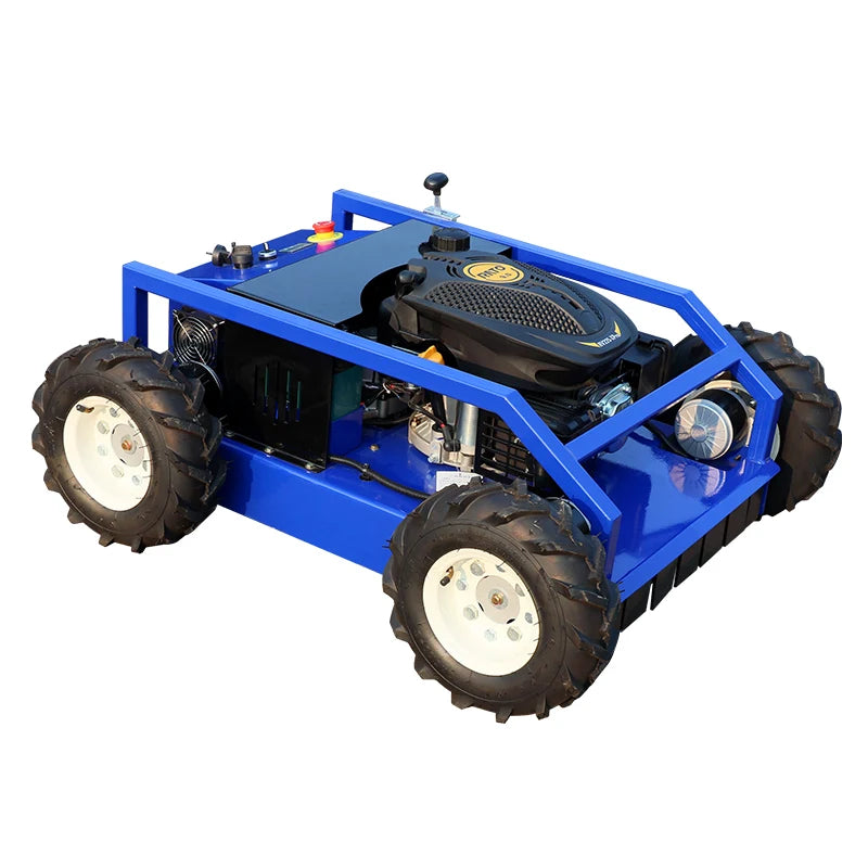Customized Zero Turn Garden Track Wheel Crawler Remote Control Lawn Mower – Farm & Garden Robot