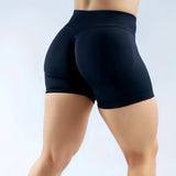 HISTELLO Women’s 4.5" Impact Fitness Biker Shorts – Low Waist Scrunch Butt Yoga & Gym Shorts thumbnail 16