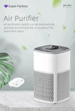 Smart WiFi Air Purifier with HEPA Filter, Tuya App & Alexa Control – Portable Home Air Cleaner with PM2.5 Display thumbnail 8