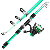 SantaKing Spinning Fishing Rod & Reel Combo – Telescopic Rods 1.8M / 2.1M / 2.4M with 5.2:1 3BB Reel, Max Drag 5kg thumbnail 14
