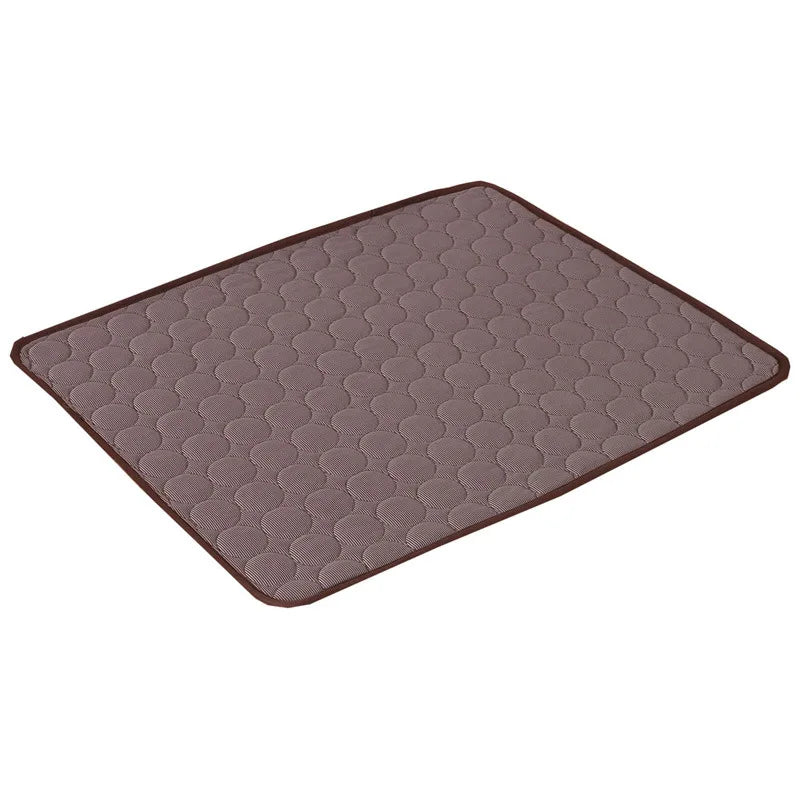 Dog Cooling Mat – Extra Large Summer Pet Bed for Dogs & Cats, Durable Ice Pad Blanket