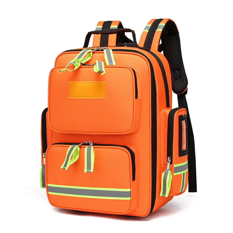 Professional First Aid Emergency Rescue Backpack – Large Capacity Medical Kit Bag for Outdoor, Camping & Survival | Waterproof Oxford Cloth