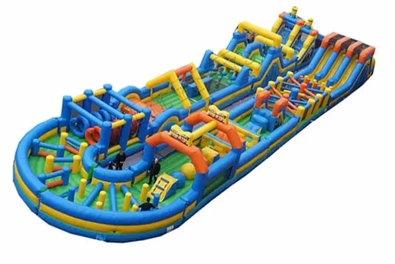 Inflatable Obstacle Game for Outdoor Fun – Safe & Durable Family Sports Playground