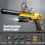 Desert Eagle Style Foam Dart Toy Pistol – Shell Ejection Soft Bullet Blaster for Kids 14+ thumbnail 2