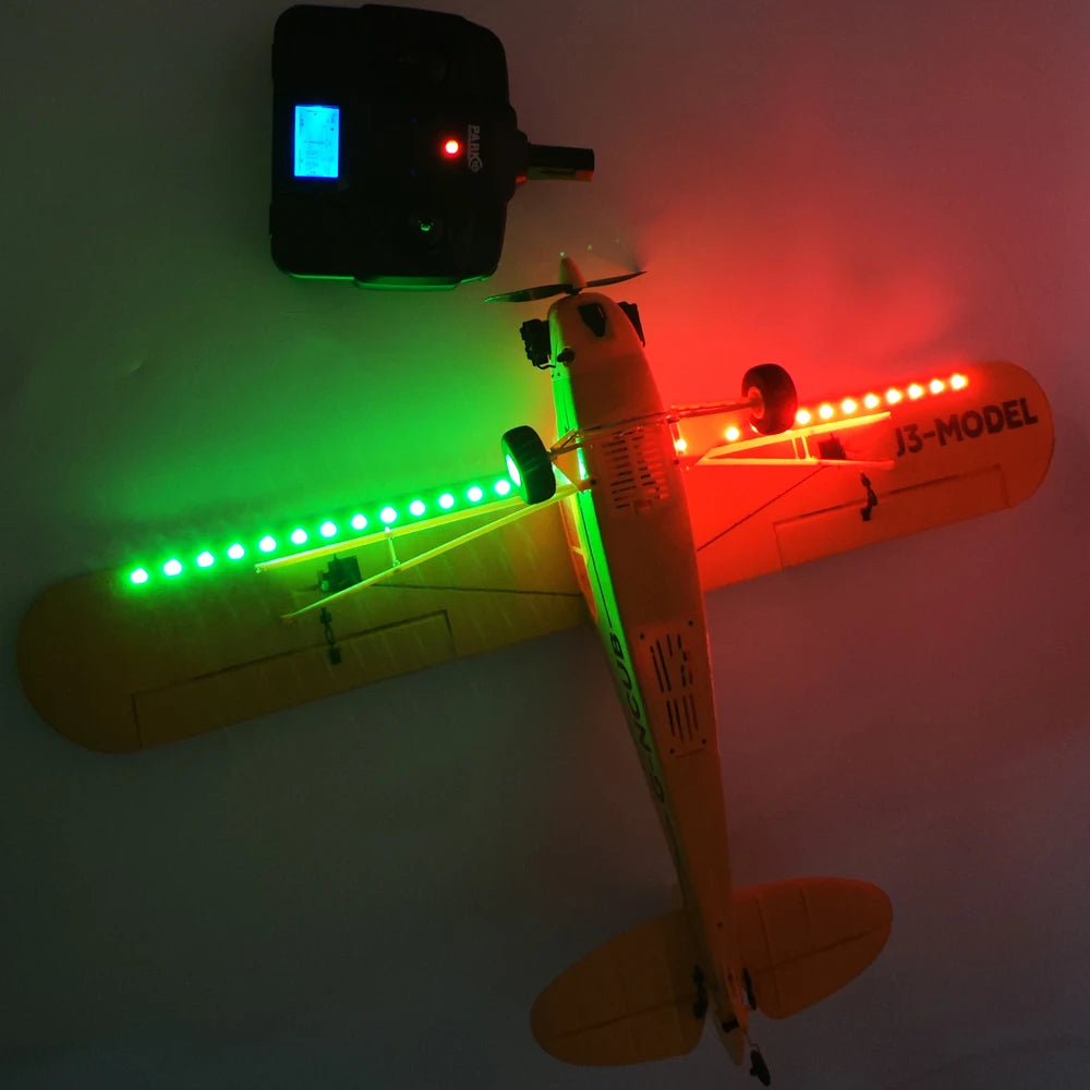 Hot Sale RC Plane RTF 2.4G Brushless Motor 3D/6G Remote Control Airplane Wltoys A160 Upgraded J3-CUB Ready To Fly