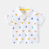 Fashion Kids Boys Polo Shirt – Luxury Stand Collar Summer Tee, Soft Breathable Cotton thumbnail 30