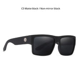 KDEAM Classic Square Polarized Sports Sunglasses UV400 Windproof Outdoor Fishing Driving Shades for Men KD093 thumbnail 35