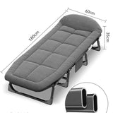 Portable Folding Lunch Break Camp Bed – Multifunctional Adjustable Leisure Recliner thumbnail 12
