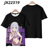 Anime 3D Graphic T-Shirt Unisex Short Sleeve Streetwear Tee for Kids & Adults thumbnail 23