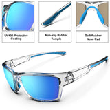 SUUKAA Outdoor Polarized Sports Sunglasses for Men and Women UV400 TR90 Frame Driving Fishing Cycling Glasses thumbnail 4