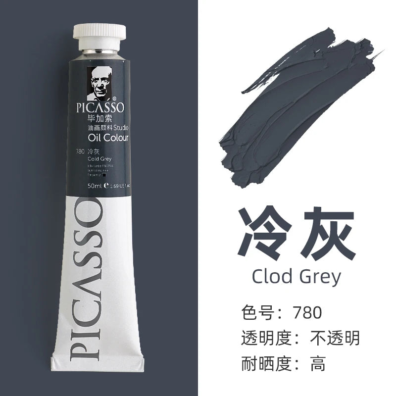 170ml Phoenix Large Tube Oil Paint – Non-Toxic, High Tint Strength, Mixable Artist Paint for Canvas & DIY Art