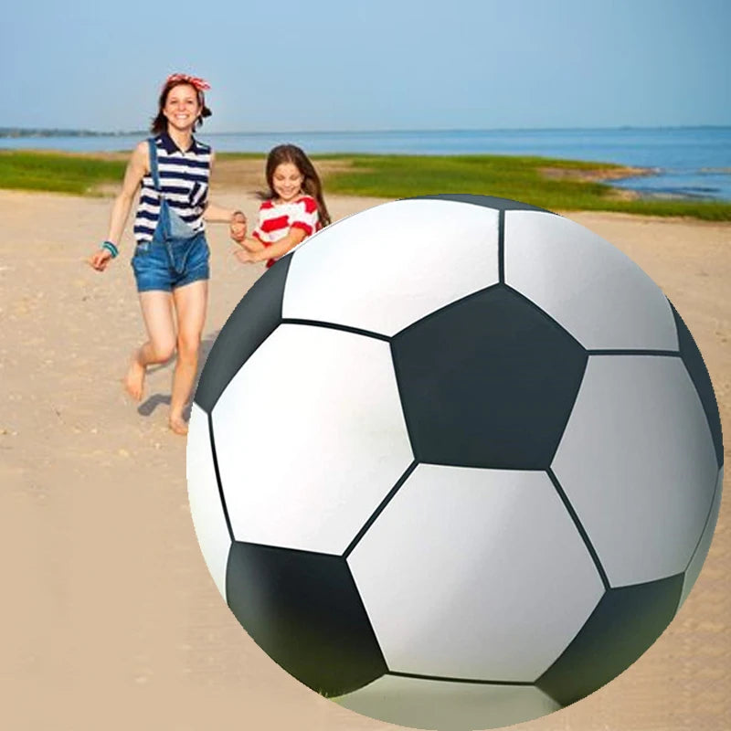 Giant Inflatable Beach Soccer Ball 70–200cm PVC Outdoor Lawn & Beach Sports Toy