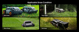 RC Lawn Mower S1 4WD 56V18Ah – 21" Blade, 37° Adjustable Cutting Height, Multi-Function, Handles 75% Slope, 1.12 Acres thumbnail 21