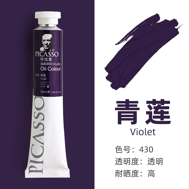 170ml Phoenix Large Tube Oil Paint – Non-Toxic, High Tint Strength, Mixable Artist Paint for Canvas & DIY Art