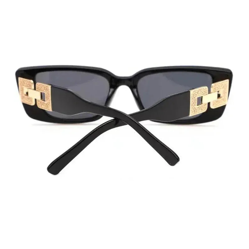 Vintage Small Cat Eye Sunglasses for Women – Trendy Black Fashion Shades Outdoor UV Protection
