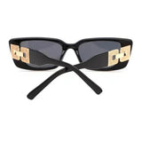 Vintage Small Cat Eye Sunglasses for Women – Trendy Black Fashion Shades Outdoor UV Protection thumbnail 4
