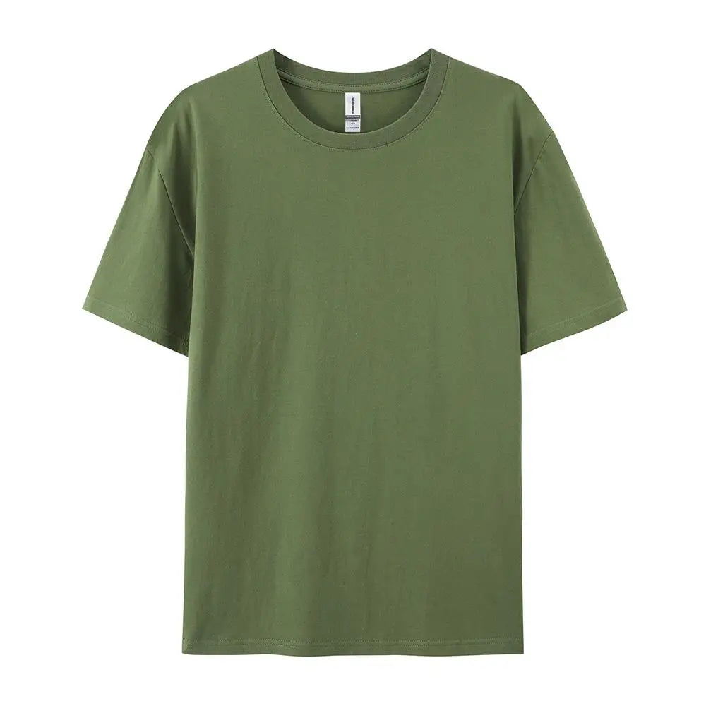 100% Cotton Women’s Loose Fit O-Neck T-Shirt – Casual Short Sleeve Summer Top