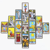 Black Classic Tarot Cards Deck – 78 Card Fortune Telling Set with Guidebook thumbnail 14